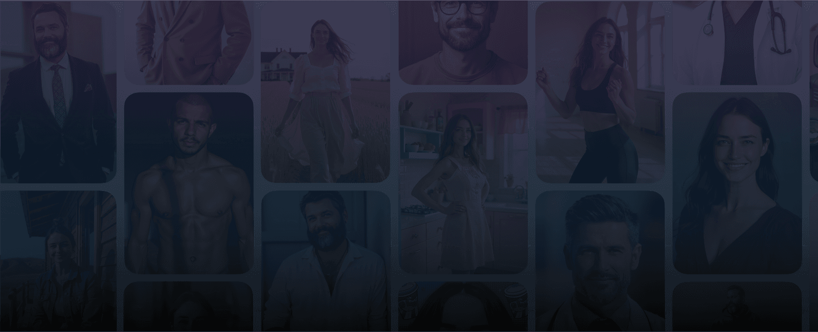 GoStudio.ai AI headshot packs - studio quality professional photos background